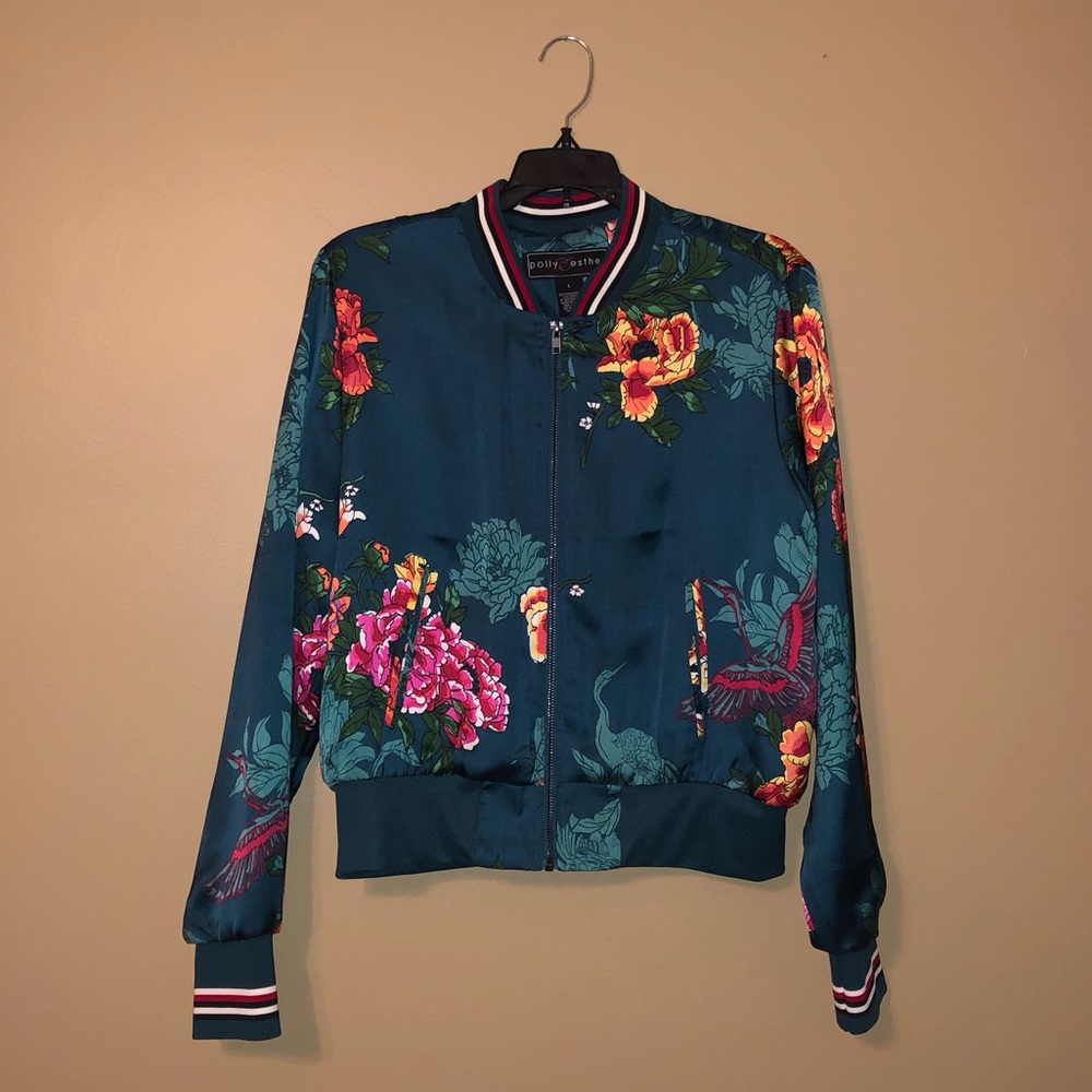 Polly & Esther Floral Jacket